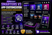 professionally customize your smarters v3 app with branding and setup