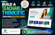 build a teachable thinkific course website that attract student