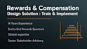 design your compensation framework, salary structure and incentive plans