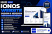 ionos website design redesign ionos webflow ionos seo ecommerce