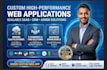 custom web applications, full stack web apps, and responsive websites