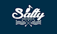 design salty paddle board company logo