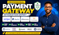 integrate payment gateway automation in wordpress shopify wix and custom site