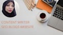 write SEO optimized blog posts and articles for your website