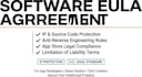 draft a legally binding software end user license agreement eula