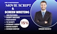 write captivating movie script film script script editing TV series screenplay