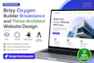 do brizy oxygen builder breakdance and thrive architect website design