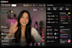 develop live streaming app video streaming app website music app