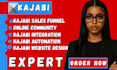 build kajabi website kajabi online course community kajabi landing page expert