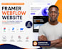 design webflow website, webflow redesign, figma to webflow webflow cms developer