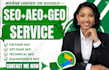 do onpage SEO aeo geo for squarespace shopify wordpress wix website optimization