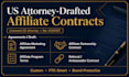 draft a legally binding US affiliate marketing agreement