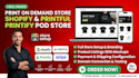 create print on demand shopify store printify printful shopify pod store