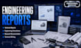 engineering technical reports, calculations, research documentation