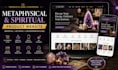 build a premium metaphysical, spiritual product website store