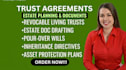 prepare trust agreements and estate documents