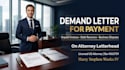 draft a powerful attorney demand letter for payment