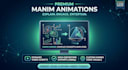 create 3blue1brown style manim animations with voiceover