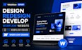 design redesign develop webflow website fix webflow issues webflow design