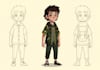 design a cartoon character