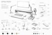 design ergonomic workspace products and desk accessories