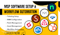 setup connectwise syncro atera hubspot superops datto rmm kaseya ninjaone