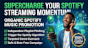 create and setup a campaign for spotify album, spotify music