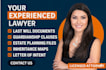 draft a last will and testament with guardianship clauses
