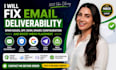 fix email deliverability, spam issues, spf, dkim, dmarc configuration