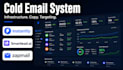 build a complete cold email system with copy and targeting