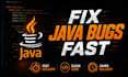 debug and fix your java code fast