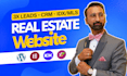 build wordpress website for  real estate website with mls and idx integration