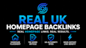 provide high authority home page UK backlinks