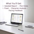 be your beta reader and provide detailed manuscript feedback