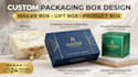 do custom mailer box, product packaging box design, gift box in 24 hours