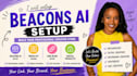 setup beacons ai, stan store, media kit, sales funnel digital products promotion