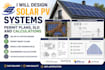 design solar pv systems, permit plans, sld and calculations