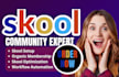 create skool community, skool membership workflow, skool optimization
