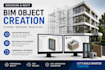 create archicad bim objects and custom GSM models
