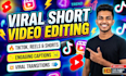 video editing for tiktok and facebook