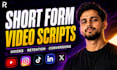 write engaging short video scripts for creators and brands