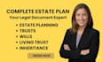 prepare a complete estate plan with trust and will