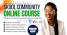 setup skool online community classroom, coaching business, skool course manager