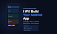 build a native android app using java or kotlin for your business