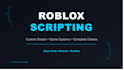 create any roblox script and game system