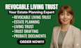 draft a revocable living trust and estate planning package