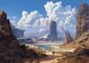 creative photorealistic science fiction illustration