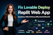 convert replit web app to android ios mobile app upload to app store deployment