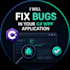 fix bugs in your c sharp wpf application