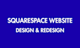 create squarespace design and website development